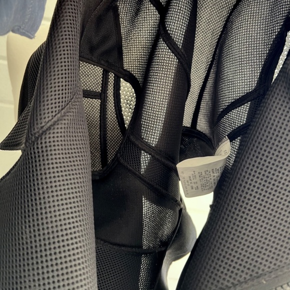 SHIRO SAKAI Neoprene Mesh Moto Jacket in Black - M - Picture 8 of 14
